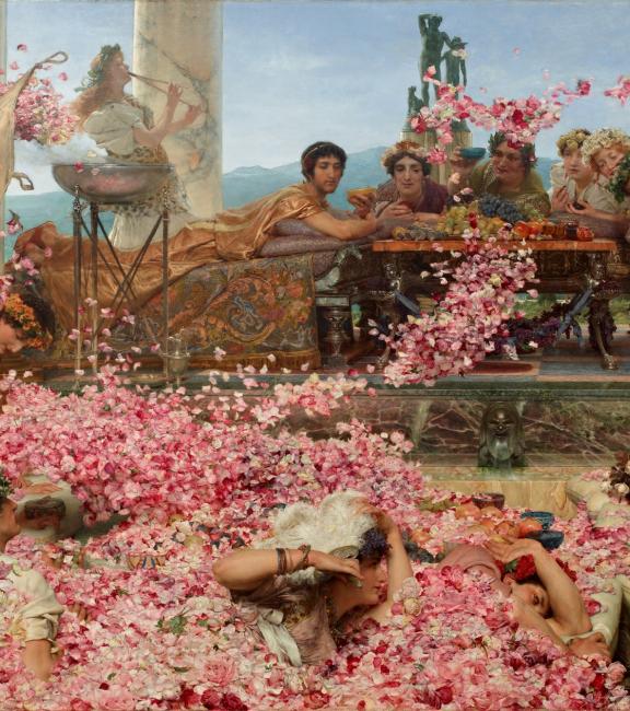 Lawrence Alma-Tadema, The Roses of Heliogabalus (1888)