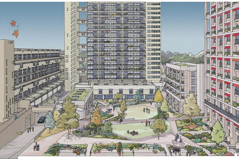 Proposals for new homes at Edenham