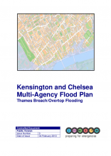 RBKC Multi-Agency Flood Plan - Thames Breach-Overtop Flooding