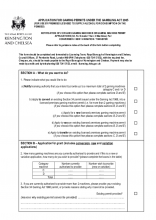 Notification or Application for a permit