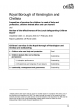 Single inspection of Looked After children's services and review of the LSCB