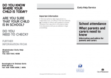 School attendance - what parents and carers need to know