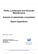Grounds Maintenance - report appendices