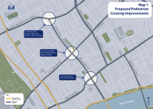 Pedestrian Improvements consultation plans