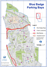 Blue Badge Parking Bays Map