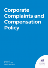 RBKC Corporate Complaints and Compensation Policy