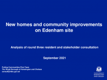 Edenham 2021 - Consultation Report Phase Three