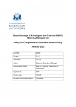 Housing Management Compensation Policy