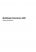 Buildings Insurance Policy Document