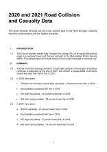 2020 and 2021 Collision Data Report 