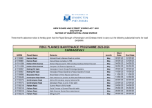 RBKC S58 Planned Maintenance Programmed 2023-2024 58 Notification