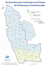 Parliamentary constituencies map