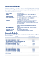 Terrorism Summary of Cover RBKC 2024