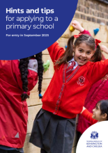 RBKC - Primary School Admissions Hints and Tips 2025