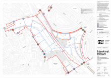 Earls Court Parameter Plan 008: proposed access and movement plan