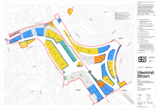 Earls Court Parameter Plan 011: proposed land uses at ground level