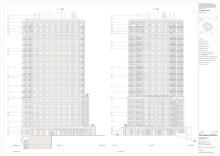 Earls Court ECD-EC06-T1-MLA-07-ZZ-DR-A-063102-EC06 Proposed GA Elevations: South and East