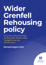 Wider Grenfell Rehousing policy. Revision August 2024