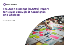 Audit Findings (ISA 260) Report 2023-24 RBKC