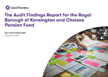 Audit Findings (ISA 260) Report 2023-24 RBKC Pension Fund