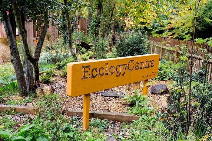 Holland Park Ecology Centre Sign
